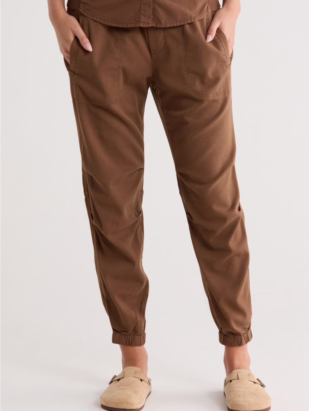 James Perse Brown Utility Jogger Pants size 1 small $235